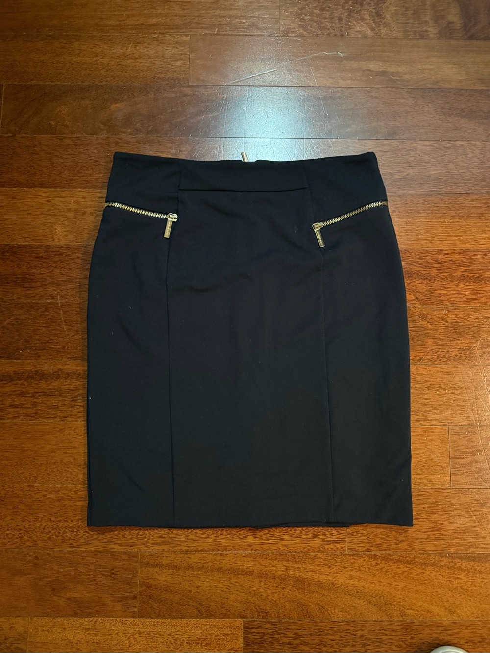 Michael Kors Midi Black Skirt